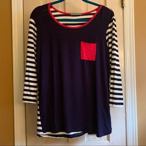 Loveappella Pola Pocket Knit Top from Stitch Fix